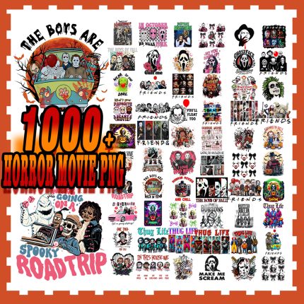 1000+horror movie characters png bundle,halloween horror